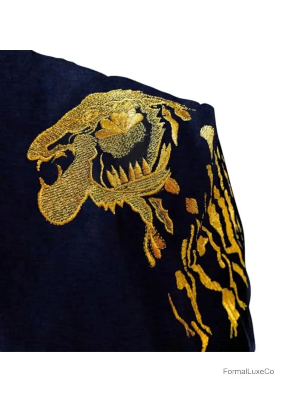 Men's Velvet Blazer Cotton Long Sleeve Button